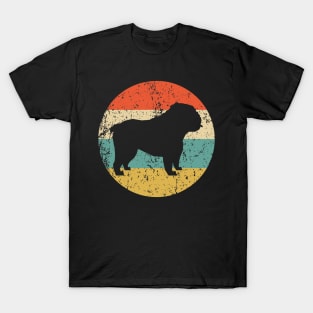 English Bulldog Retro Vintage T-Shirt